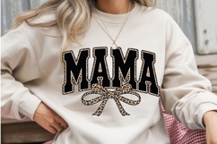 Mama Leopard Print Sublimation Design Product Image 2