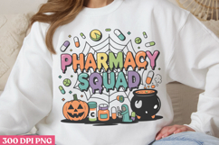 Pharmacy squad PNG, Pharmacy Technician Sublimation PNG Product Image 1