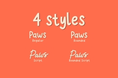 Kitten Paws - Playful Font Duo Product Image 3