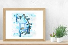 Art Home Decor,Bird poster watercolor sublimation. Product Image 3