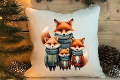 Christmas Family Animals Sublimation Clipart, Christmas PNG Product Image 3