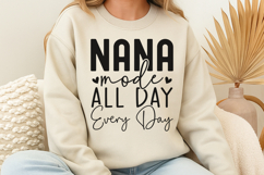 Nana mode all day every day SVG Product Image 3