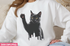 Funny Cat Jokes Sublimation PNG Product Image 3
