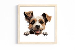 Peeking Dog Collection Clipart Product Image 3