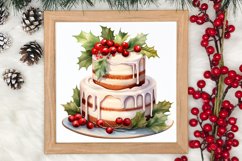 Christmas Dessert Clipart Sublimation, Christmas Dessert Product Image 3
