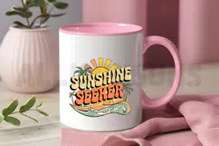 Sunshine Seeker PNG, Summer Saying Quote PNG Design Product Image 3