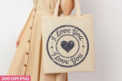 I Love You PNG, Valentines Day Stamps Clipa Product Image 1