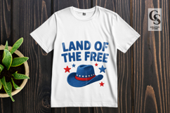 Patriotic Cowboy Boots Clipart Sublimation PNG Product Image 3