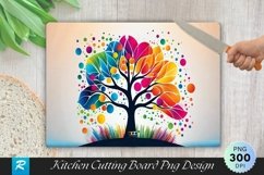 Texture Cutting Board Sublimation Design Product Image 1