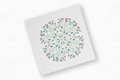 Whimsical spring mandala clipart Product Image 5