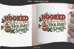 Christmas crochet png design for T-shirts Product Image 3