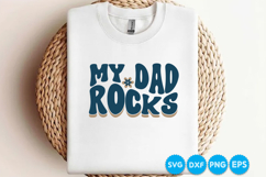 Father's day retro SVG Design, Dad Retro Product Image 4