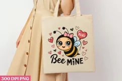 Bee mine PNG, Cozy Valentine Sublimation PNG Product Image 3