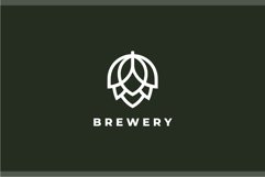 Hops logo design vector template Product Image 4