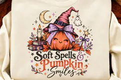 Pretty Little Coven Cuties PNG, Cute Witchy Pumpkin Hallowee Product Image 3