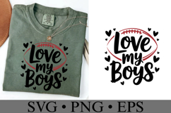 Love my Boys Svg | Game Day Svg | Sport Svg | Shirt Svg Product Image 3