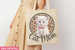 Cat Mom PNG, Cat Mom Sublimation PNG Product Image 1
