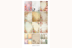 Whimsical Flowers Junk Journal Pages Bundle Product Image 3