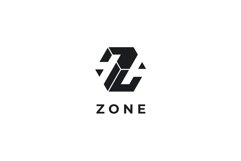 Cube Letter Z logo design vector template Product Image 3