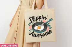 Flippin Awesome PNG, Kitchen Quotes Clipart PNG Product Image 3