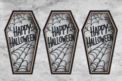 Happy Halloween Coffin Layered SVG Laser Cut File Product Image 3