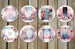 Motivating inscriptions | 8 Car coaster &amp; key chain designs Product Image 3
