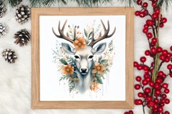 Cozy Green christmas Clipart Sublimation, Christmas PNG Product Image 3