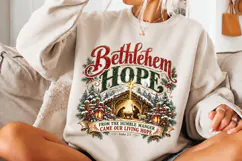 4 Christian Christmas PNG Designs, 4 Nativity Scripture PNG Product Image 3