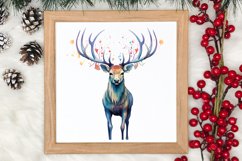 Beautiful Christmas Watercolor Clipart, Beautiful Christmas Product Image 3