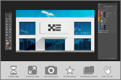 Logo Mockup Corporate Building Product Image 3