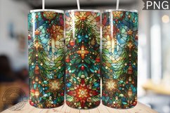 Christmas Tree Tumbler Wrap Design |High Quality 300 Dpi Product Image 1