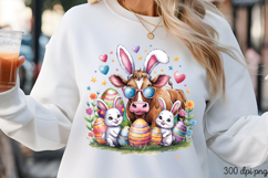 Retro Easter Day Sublimation PNG Product Image 3