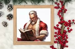 Handsome Santa Claus Clipart, Santa Claus Clipart Product Image 3