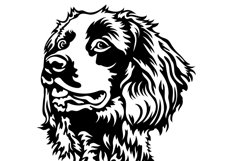 Cocker Spaniel/Dog Svg/Png/Jpg/Ai/Vector purebred breed/Pet Product Image 14