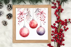 Pink Tis The Season Christmas Sublimation, Christmas Clipart Product Image 3