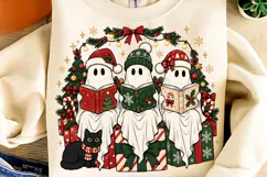 Funny Christmas PNG, Christmas Sublimation, Ghost PNG Product Image 3