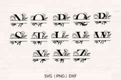 Artist Monogram svg Bundle - 26 Letters Product Image 3