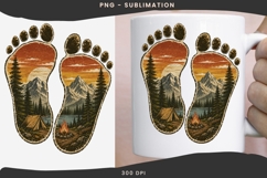 Big foot png design for T-shirts Product Image 3