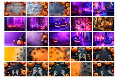 Halloween Backgrounds Bundle, Halloween Mockup Bundle Product Image 3