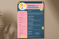 40 Creative Feminine Resume - Canva Template Product Image 3