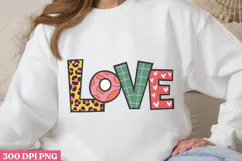 Love Png, Valentine Dog Sublimation PNG Product Image 3