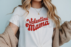 Valentine Mama Sublimation, Mom Heart Valentine PNG Product Image 3