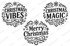 Christmas PNG, Christmas Ornament PNG, Merry Christmas PNG Product Image 3