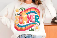 Faux Yarn Summer PNG, Beach Vibes Png Product Image 7