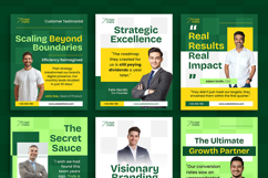 Customer Testimonial Growth Focus - Social Media Post Product Image 3