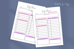 Aesthetic Daily Planner Template | Minimalist Productivity Product Image 3