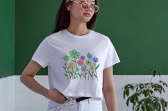 Multicolor Spiral Flower Embroidery Design Set Product Image 3