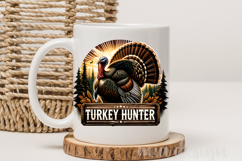 Turkey Hunter PNG, Wild Turkey Hunting Sublimation Design Product Image 3