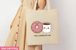 You Complete me PNG, Valentine Sublimation PNG Product Image 3