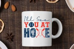 I'll See You at Home Plate SVG | Baseball T-Shirt Product Image 3